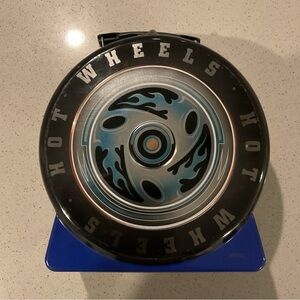 Mattel Blue Metal Storage Case